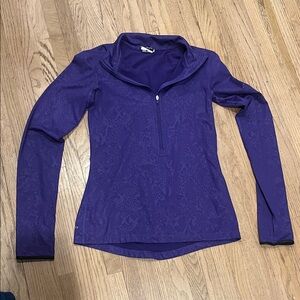 Nike Women's Vibrant Purple Long Sleeve Top